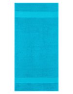 L-merch Ringspinn-Baumwolle Handtuch 100x50 cm, Black 100 x 50 cm, NT9120 – Bleu clair