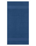L-merch Ringspinn-Baumwolle Handtuch 100x50 cm, Black 100 x 50 cm, NT9120 – Marine