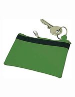 L-merch Schlüsseletui Edition Collection 70D Nylon, Black 11 x 7 cm, NT9124 – Verde