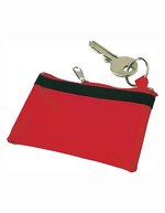 L-merch Schlüsseletui Edition Collection 70D Nylon, Black 11 x 7 cm, NT9124 – Rosso