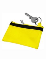 L-merch Schlüsseletui Edition Collection 70D Nylon, Black 11 x 7 cm, NT9124 – Giallo