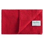 L-merch Gästehandtuch 50x30 cm, Baumwolle 450 g/m², Black 50 x 30 cm, NT9140 – Bild 5