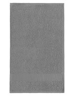 L-merch Gästehandtuch 50x30 cm, Baumwolle 450 g/m², Black 50 x 30 cm, NT9140 – Grey