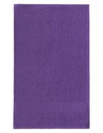 L-merch Gästehandtuch 50x30 cm, Baumwolle 450 g/m², Black 50 x 30 cm, NT9140 – Purple