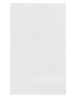 L-merch Gästehandtuch 50x30 cm, Baumwolle 450 g/m², Black 50 x 30 cm, NT9140 – White