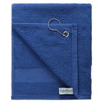 L-merch Golfhandtuch mit Aufhänger und Bordüre, Black 55 x 30 cm, NT9165 – Bild 4