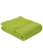 L-merch Fitness Handtuch aus Ringspinn-Baumwolle, Black 130 x 30 cm, NT9190 – Verde chiaro