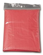 L-merch Regenponcho Oxford aus Polyethylen – Red
