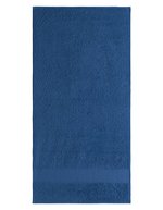L-merch Luxus Handtuch 100% Baumwolle 100x50 cm, Black 100 x 50 cm, NT9520 – Blu navy