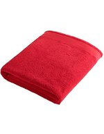 L-merch Strandhandtuch 180x100 cm, Baumwolle, Black 180 x 100 cm, NT9595 – Red