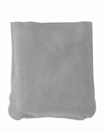 L-merch Aufblasbare Nackenstütze für Reisen, Blue 41 x 25 x 0.2 cm, NT9651 – Grigio chiaro