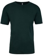 Next Level Apparel Crew Neck T-Shirt 100% Baumwolle für Herren, Antique Gold XS, NX3600 – Forest Green