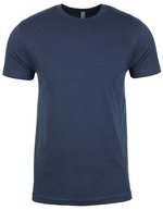 Next Level Apparel Crew Neck T-Shirt 100% Baumwolle für Herren, Antique Gold XS, NX3600 – Indigo