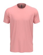 Next Level Apparel Crew Neck T-Shirt 100% Baumwolle für Herren, Antique Gold XS, NX3600 – Light Pink