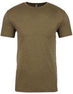 Next Level Apparel Crew Neck T-Shirt 100% Baumwolle für Herren, Antique Gold XS, NX3600 – Military Green