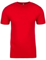 Next Level Apparel Crew Neck T-Shirt 100% Baumwolle für Herren, Antique Gold XS, NX3600 – Red