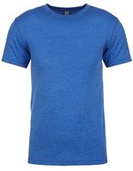 Next Level Apparel Tri-Blend T-Shirt mit Crewneck für Herren, Black XS, NX6010 – Vintage Royal (Tri-Blend)