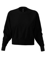 Felpa donna peso pesante – Black