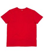 Mantis Essential T-Shirt aus Bio-Baumwolle, Black XL, P01 – Rosso