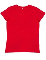 Mantis T-Shirt aus Bio-Baumwolle für Damen, White XS, P02 – Rosso