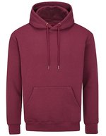 Mantis Bio-Baumwolle Kapuzenpullover mit Kängurutasche – Burgundy