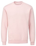 Mantis Essential Sweatshirt aus Bio-Baumwolle, Black XS, P05 – Morbido Rosa