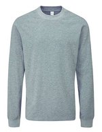 Mantis Bio-Baumwolle Heavy Long Sleeve T-Shirt – Heather Grey Melange