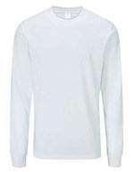 Mantis Bio-Baumwolle Heavy Long Sleeve T-Shirt – White