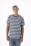 Mantis T-Shirt a Righe da Uomo, Black/Red L, P109s – immagine 2