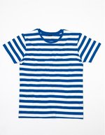 Mantis T-Shirt mit Streifenmuster für Herren – Classic Blue/White