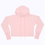 Mantis Sweat à capuche court en coton bio – Soft Pink