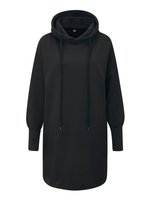 Mantis Oversize Hoodie-Kleid aus Bio-Baumwolle, Black S, P142 – Bild 3