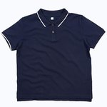 Women´s The Tipped Polo – Navy/White