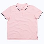 Women´s The Tipped Polo – Soft Pink/Navy