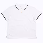 Women´s The Tipped Polo – White/Navy