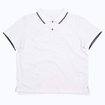 Women´s The Tipped Polo – White/Navy
