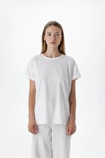 Mantis Boyfriend T-Shirt aus Bio-Baumwolle, Soft Pink S, P193 – Bild 1