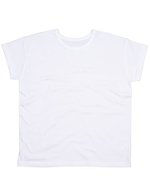 Mantis Boyfriend T-Shirt aus Bio-Baumwolle, Soft Pink S, P193 – White