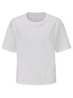Mantis Cropped Heavy T-Shirt aus Bio-Baumwolle, White L, P198 – Bild 3