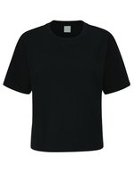 Mantis Cropped Heavy T-Shirt aus Bio-Baumwolle, White L, P198 – Bild 2
