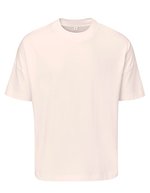 T-shirt oversize unisexe poids lourd – Naturel