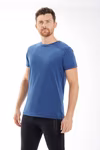Mantis T-Shirt Superstar in Cotone Biologico, Pure White M, P68 – Dark Navy