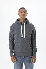 Mantis Bio-Baumwoll Hoodie mit Kängurutaschen, Black S, P73 – Bild 1