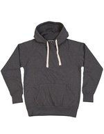 Mantis Bio-Baumwoll Hoodie mit Kängurutaschen – Charcoal Grey Melange