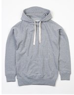 Mantis Bio-Baumwoll Hoodie mit Kängurutaschen – Heather Grey Melange
