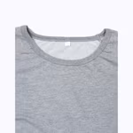 Mantis Felpa Boxy in Cotone Biologico, Heather Grey Melange M, P77 – immagine 4