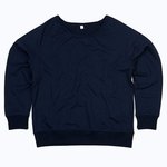 Mantis Kastiges Sweatshirt aus Bio-Baumwolle – Navy