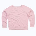 Mantis Kastiges Sweatshirt aus Bio-Baumwolle, White M, P77 – Soft Pink