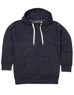 Mantis Bio-Baumwoll Hoodie mit Reißverschluss – Dark Navy