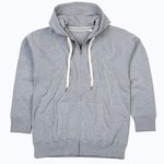 Women´s Superstar Zip Through Hoodie – Heather Grey Melange